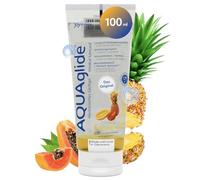 JOYDIVISION AQUAglide lubrificante Exotic 100 ml è un lubrificante esotico, dal profumo esotico, vegano, privo di olio, a base d'acqua e compatibile con | preservativi in lattice