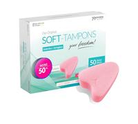 JOYDIVISION Assorbenti interni Soft mini | 50 pezzi | Assorbenti interni senza filo per sport, nuoto e Spa | Spugnette mestruali ultra soft | Inserimento ed estrazione facili | Senza filo
