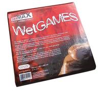 Joydivision Telo in vinile SexMAX WetGAMES 180 x 220 cm - Bianco
