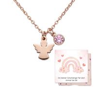 JOYEASE Collana con angelo custode, regalo per comunione, regalo per ragazze, cresima, regalo per la prima comunione, regalo per il battesimo con confezione regalo
