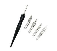 JoyEcho Kit di Calligrafia - Portapenne con 1 portapenne Dip e 5 penne per disegno, schizzi, mappatura - Set a inchiostro