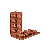 Joyeee 2 stampi in silicone 3D a forma di auto antiaderenti per caramelle, veicoli fatti in casa, cioccolato, biscotti, sapone, pastelli, gesso, argilla polimerica, stampo fai da te, vassoio per