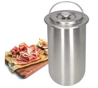 Joyeee Bollitore Prosciutto in Acciaio Inox, Macchina Pressa per Prosciutto Sandwich con Termometro per Prepararee Sana Panini Pancetta Frutti di Mare Deli Salumi, Pentole a Pressione per Carne#2