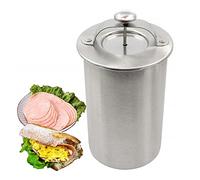 Joyeee Bollitore Prosciutto in Acciaio Inox, Macchina Pressa per Prosciutto Sandwich con Termometro per Prepararee Sana Panini Pancetta Frutti di Mare Deli Salumi, Pentole a Pressione per Carne#1