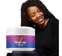 Joyeee Gel per Trecce dei Capelli, Gel per il Controllo dei Bordi Crema Modellante Capelli, Tenuta Forte, Anti-Crespo, Non grassa, per Capelli Intrecciati, Arricciati, Attorcigliati e Lisci, 250ml#2