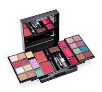 Joyeee Kit per Trucco Completo, 25 Colori Cosmetico Valigetta per Principianti con Ombretti Correttore Lucidalabbra Fard ecc, Sorpresa Regalo Tavolozza di Trucchi per donne l'uso quotidiano e viaggio