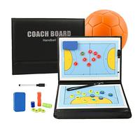 Joyeee Lavagna Magnetica Pallamano, Premium Portatile Lavagna Tattica di Pallamano con Magneti Gomma Pennarello Coachboard Apparecchiature Accessori per Sport Strategia Formazione Concorrenza