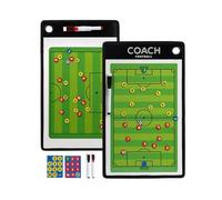 Joyeee Lavagna Tattica Calcio, Lavagna Magnetica Calcio, Lavagnetta Tattica Calcio, Cartellina Allenatore Calcio con Penna Magneti, per Il Piano di Gioco e Lo Studio dell'allenatore e dell'arbitro