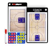 Joyeee Lavagna tattica da basket, Lavagna tattica portatile per allenatori di basket con penne e magneti, Lavagna di formazione strategica per allenatori, Accessori per allenamento e competizione