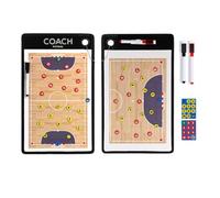 Joyeee Lavagna Tattica da Calcio, Lavagna Tattica Portatile per Allenatori di Calcio con Penne e magneti, Lavagna di Formazione strategica per Allenatori, Accessori per Allenamento e Competizione