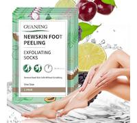 Joyeee Maschera Piedi Esfoliante, 4 Paia Maschera Peeling Piedi, Rimuovere Calli e Pelle Morta Piedi, Pulizia Profonda Esfoliante Piedi, per Uomini e Donne