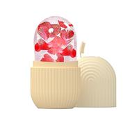 Joyeee rullo di ghiaccio facciale, Ice Roller, Eye Ice Massage Bellezza del viso Cura della pelle per Restringe i pori, antirughe, riduce il gonfiore, migliora l'elasticità della pelle, Giallo