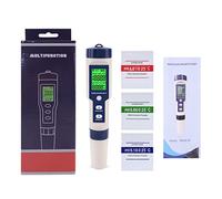 Joyeee Tester di qualità dell'Acqua, misuratore TDS/EC/PH 5 in 1, Display LCD retroilluminato Verde Tester dell'Acqua per Test di qualità dell'Acqua Potabile dello Stagno dell'acquario della Piscina