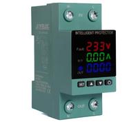 JOYELEC Contatore di Corrente Energia Elettrica, Misuratore Consumo Elettrico,230V 63A Display consumo energetico, potenza,tensione e corrente，Protezione contro sovratensione e sottotensione(N))