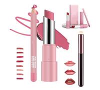 Joyeloo Lip Glaze, Balsamo Labbra Idratante Joyeloo Glaze, Balsamo Labbra Genli Lifter Oil Balm - Brillantezza Non Appiccicosa con Acido Ialuronico, Genli Pink Drip (#7)