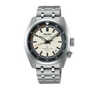 Seiko Speedtimer Automatico, Orologio da Uomo, Quadrante Bianco, Cassa Rotonda, SPB513J1