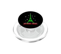 Joyeux Noel francese Parigi Torre Eiffel Buon Natale Natale PopSockets PopGrip per MagSafe
