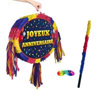 Joyeux - Pignatta per anniversario, gioco di festa, grande, 45,7 cm