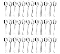 Joyfair Cucchiaini da caffè in acciaio inox, 36 pezzi, 13,5 cm, cucchiaini da caffè, cucchiaini da dessert per casa, ristorante, caffetteria, lucidati a specchio e lavabili in lavastoviglie, manico