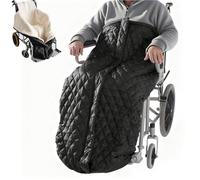 Joyfitness Coperta per Sedie a Rotelle, Sacco per Sedia a Rotelle Invernale Coprigambe per Utenti Adulti, Calore Antivento Scaldapiedi per Sedia a Rotelle, Sacco Nanna Invernale per Sedia a Rotelle
