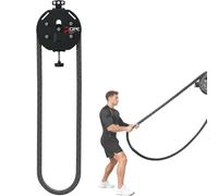 Joyfitness Endless Rope Training, Hanging Home Gym Equipment, Pulley Cable Machine System with Adjustable Resistance, Corda in Nylon Premium a Circuito Chiuso Corda, per Uso Domestico