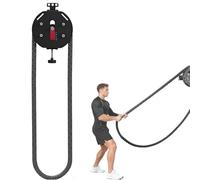 Joyfitness Endless Rope Training, Hanging Home Gym Equipment, Pulley Cable Machine System with Adjustable Resistance, Corda in Nylon Premium a Circuito Chiuso Corda, per Uso Domestico
