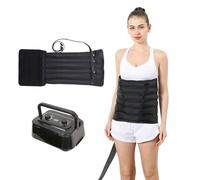 Joyfitness Pressoterapia per Casa per Gambe e Addome, Massaggiatore per Vita Braccia Gambe Caviglie, Linfodrenaggio, Professionale, Aiuta Ad Alleviare Il Dolore E Il Relax del Linfedema