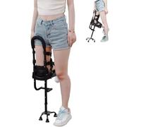 Joyfitness Stampella a Mani libere, stampella al Ginocchio Senza Dolore, stampella al Ginocchio Leggera e Antiscivolo per Camminare, stampella da Passeggio per Uomini e Donne