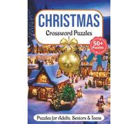 Joyful Christmas Crossword Puzzles: Easy To Read Print About Christmas, Winter and Snow | 6x9 inches, 120 pages | 50+ Puzzles … Gift for Vacations, Holidays and Relaxation