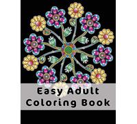 Joyful Colors Publishing Easy Adult Coloring Book (Tascabile)