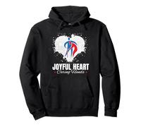 Joyful Heart Caring Hands (Abbigliamento Ufficiale Aca) Felpa con Cappuccio