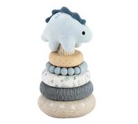 Joyful Learning Soft Plush Sensory Developmental Plush Stacking Toy | Kids Animal Ring Toy Blocks Joyful Learning Plush Stacking Toy for Indoor Playroom Bedroom Living Room Daycare Preschool