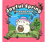 Joyful Spring: A Delightful Coloring Book of Adorable Animals and Happy Spring Scenes for Relaxation and Joy: A Fun and Relaxing Spring-Themed Coloring Book for Women, Teens, and Kids