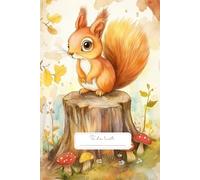 Joyful Squirrel Inspirations To Do List: Stay organized with this nature-inspired to do list featuring a friendly squirrel.
