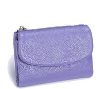 Joyfullygo, portafoglio unisex in pelle di ciottoli, portamonete con porta carte di credito, impermeabile, portamonete e slot per contanti, Colore 16, 5.3×1.1×3.9 inches, Moderno