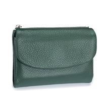 Joyfullygo, portafoglio unisex in pelle di ciottoli, portamonete con porta carte di credito, impermeabile, portamonete e slot per contanti, Colore 8, 5.3×1.1×3.9 inches, Moderno