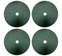 Joygoodta Anelli da 4 PCS Anelli paesaggistica, Anello di Tessuto Non Tessuto da 32, 3 Pollici Anello di degradabile Tappetino protettore Riutilizzabile per Protezione delle Radici, Verdi paesagg