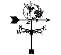 Joygoodta Banderuola segnavento, indicatori di direzione del di Colibrì in Ferro da 19, 7x11, 8 Pollici Pollici, banderuole Vintage per Paddock sul Tetto del Giardino Esterno