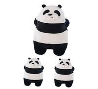 Joygoodta Butt Pad da Snowboard 3 Pezzi/Set Simpatici Ginocchiere da Snowboard 3D Panda e Butt Pad Imbottiti da Sci Equipaggiamento Protettivo per Bambini Adulti Scooter Pattinaggio a Rotelle