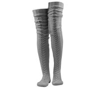 Joygoodta Calzini Alti Alla Coscia 33, 5 Pollici di Altezza Calzini Alti al Ginocchio in Maglia di Lana per Donna Caldi sopra il Ginocchio Scaldamuscoli Lunghi per Donna Ragazza Inverno Nata