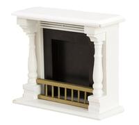 Joygoodta Camino per casa delle Bambole, Simulazione in Scala 1:12 Mobili per casa delle Bambole Vintage Fai-da-Te, Mobili Decorativi in Legno per Miniatura per la Decorazione Domestica