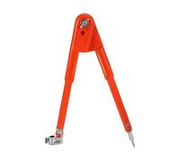 Joygoodta Compasso per la lavorazione del legno Bussola da disegno per falegname con portamatite ad ala Matita per disegno geometrico Redazione Arancione