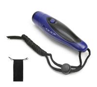 Joygoodta Corno d'orso elettronico, Fischietto Elettrico di Sicurezza da 125 Db con 3 modalità Audio per Escursionismo, Campeggio e Sicurezza della Fauna Selvatica, Blu