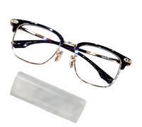 Joygoodta Occhiali da lettura progressivi uomini anti -occhio occhiali blu light lumin