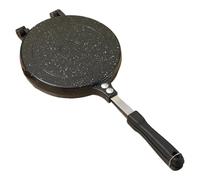 Joygoodta Pressa per impasto per pizza, pressa per tortilla a doppio lato antiaderente con manico, per pizza focaccia Roti Taco (8 pollici)