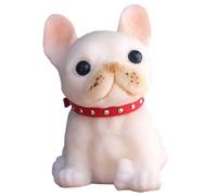 Joygoodta Taba Giocattolo da spremere per Cani, Simpatico Cartone Animato a Forma di Cane Fidget Giocattoli Antistress per Bambini e Adulti (Beige, 8x9, 5 cm)