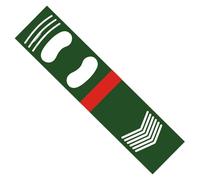 Joygoodta Tappetino da Baseball per Allenamento, Antiscivolo e Assorbimento degli Urti, in PU, con Impronta Guida per esercitarsi/Migliorare la Postura, Verde Oliva