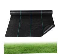 Joygoodta Tessuto barriera erbaccia 6, 6x32, 8 Piedi Acqua permeabile e Traspirante Tessuto di Controllo infestanti Tappetino bloccante Nera per Giardinaggio, Paesaggio, Agricoltura