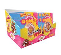 Joygum Gummy Donut - Caramelle Gommose a Forma di Ciambella - Confezione da 24 Buste da 80g - Snack Colorato e Divertente