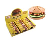 Joygum Max Gummy Burger Caramelle Gommose Display da 6 da 130 gr